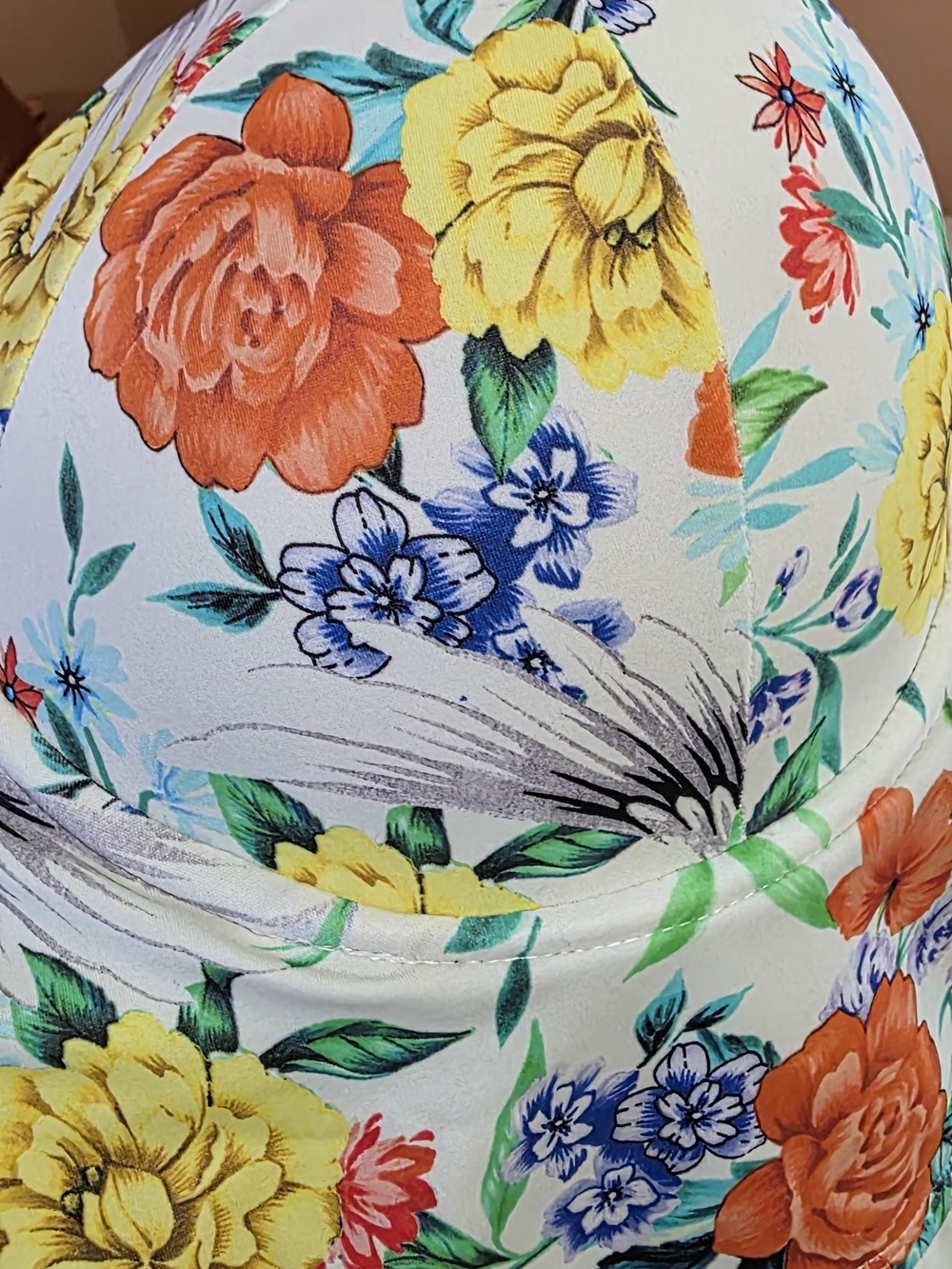 torrid Floral Swim Top - Picture 5 of 7